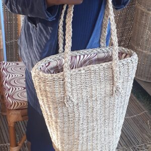 Sac femme en raphia XL