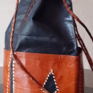 Sac cuir fourtout marron noir